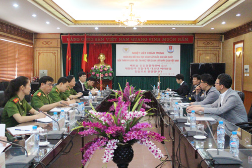 Hội đàm giữa Êv88 chào đón năm mới 2026 và Đại học Cảnh sát Quốc gia Hàn Quốc